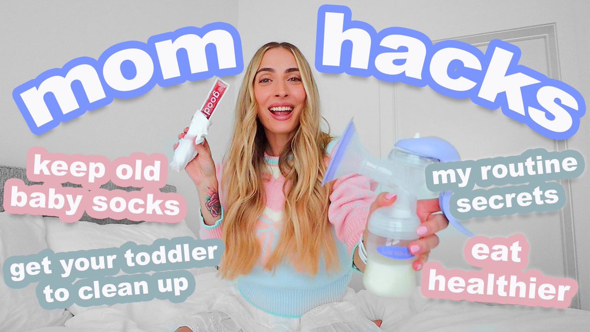 MY TOP 10 MOM HACKS: youtu.be/FluJX_ow7ug