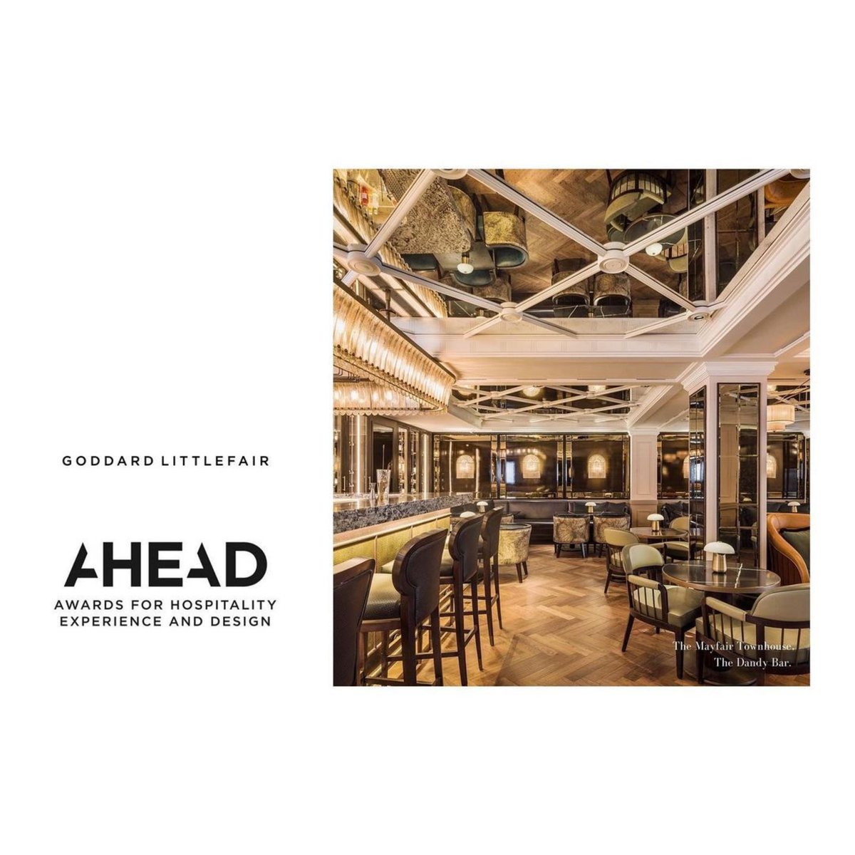 TheMayfairTH's tweet photo. We are delighted to announce that The Dandy Bar has been shortlisted in the @ahead_awards Europe 2021 for the 'Bar, Club &amp; Lounge' category. 🍸

#themayfairtownhouse #iconicluxuryhotels #mayfair #london #awards https://t.co/14VYQNdXuv