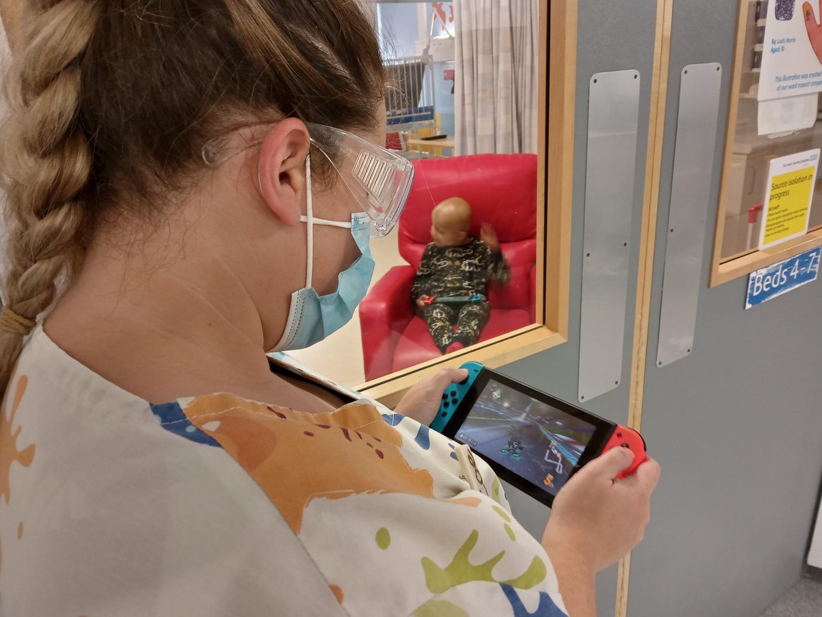 It's #PlayInHospitalWeek! The theme is 'playing through the pandemic' and our Play Team have so much to share! Look out for news and videos this week showing how the team have adapted and innovated through the pandemic. 
 <a href="/nahpsofficial/">Society of Health Play Specialists</a> <a href="/starlight_uk/">Starlight</a>
<a href="/LeedsHospitals/">Leeds Teaching Hospitals</a>