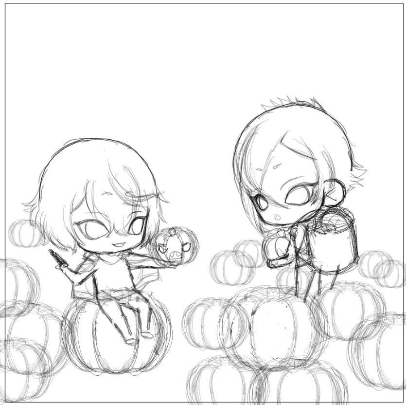 やっと髭膝も下書きが全部終わりましたー🎃
明日一気に仕上げたいなー!(希望)
ピクスク勝手に撮影スポット化芸人なので勝手に頑張る…
髭膝は特にね、毎回楽しんで下さる方が何人かいらっしゃるのが嬉しくて、それ目当てで参加してると言っても過言ではない😌 