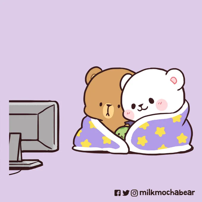 ❤🥰
---
Feel free to mention your loved ones~! 💕

#milkmochabear
#milkandmocha 