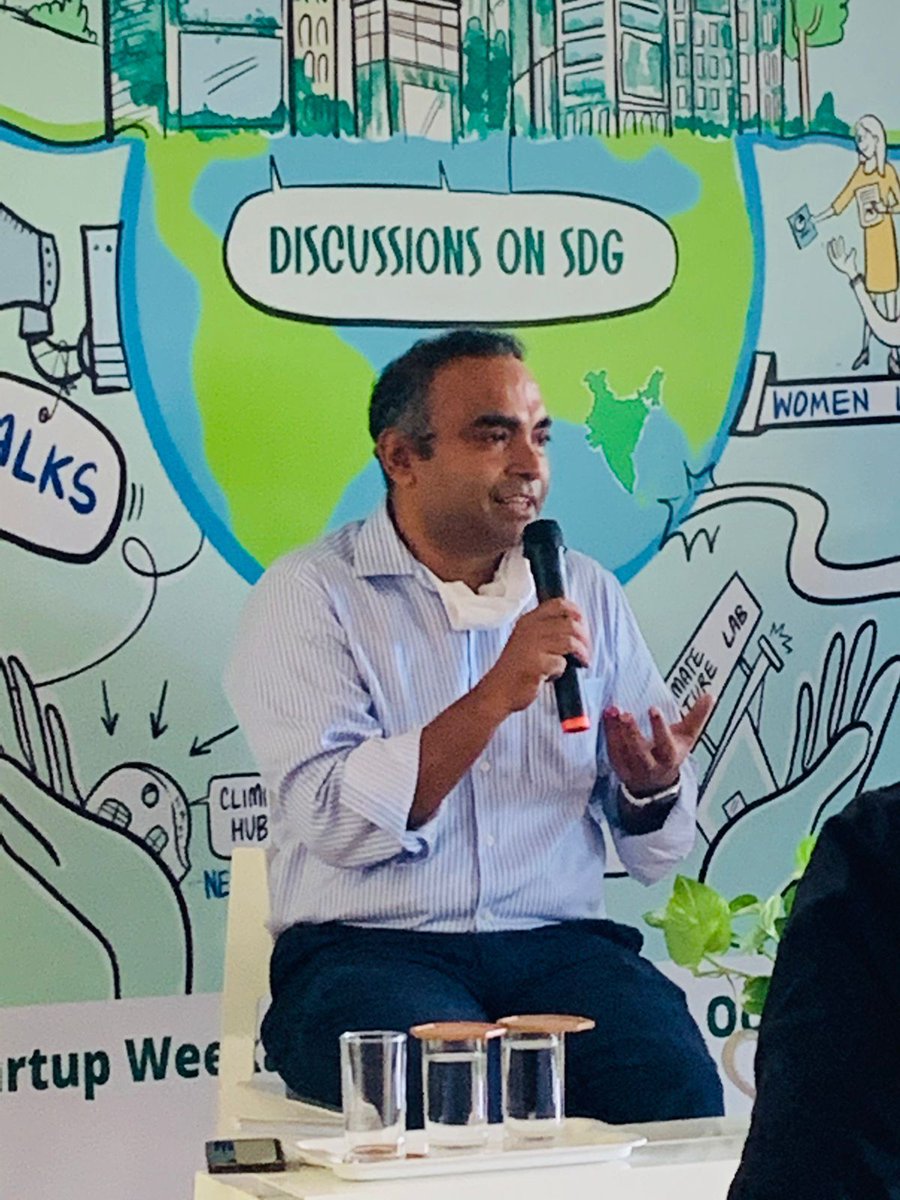 kunalone's tweet photo. Had wonderful interaction at ESG (Environment, Social Impact & Governance) Startup Week.
Great to see HUB-CE @ Goa, promoting collaboration & entrepreneurship in climate sector.
Startups have to play major role in fighting climate change with innovations.
#ESGStartupWeekGoa https://t.co/pyzGi6oUhM