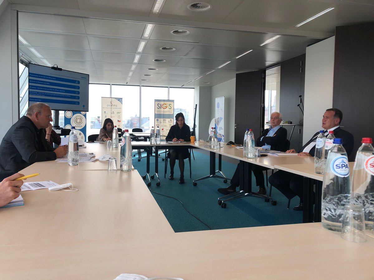 EOCEUOffice's tweet image. Today we welcomed @EOCmedia President @SpyrosCapralos and Secretary General Raffaele Pagnozzi to our Office to discuss important policy topics that are common on the EU's and Olympic movement's agendas and to plan the upcoming events.