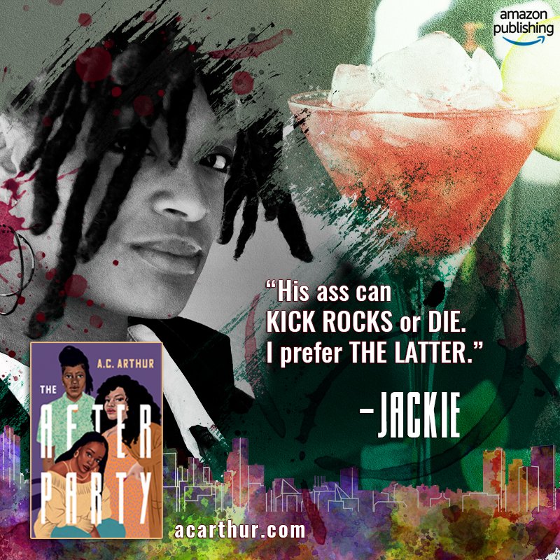 sasf92daf's tweet photo. Meet the ladies of #TheAfterParty
 Jacqueline “Jackie” Benson
Ø  Color:  Red
Ø  Drink: Hennessy 
Ø  Song: Holding On by Jessica Bett

11/9/21
Read #excerpt &amp; #preorder:

https://t.co/g9Jt8XB1jJ ;

Listen to playlist: https://t.co/CwBetgF12s

#womensfiction #acarthurbooks https://t.co/HyOrUvJMhp