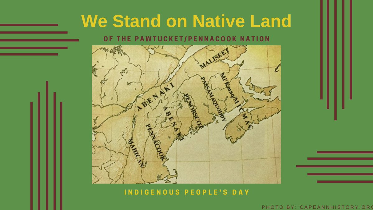 NEBiolabs's tweet photo. Today is Indigenous People's Day. NEB recognizes that our Ipswich campus lies on the land of the Pawtucket Nation. To learn the history and languages of the land you live on and how to support these Indigenous communities, visit https://t.co/OzkT2GlXcj https://t.co/gzwa9EN5wi
