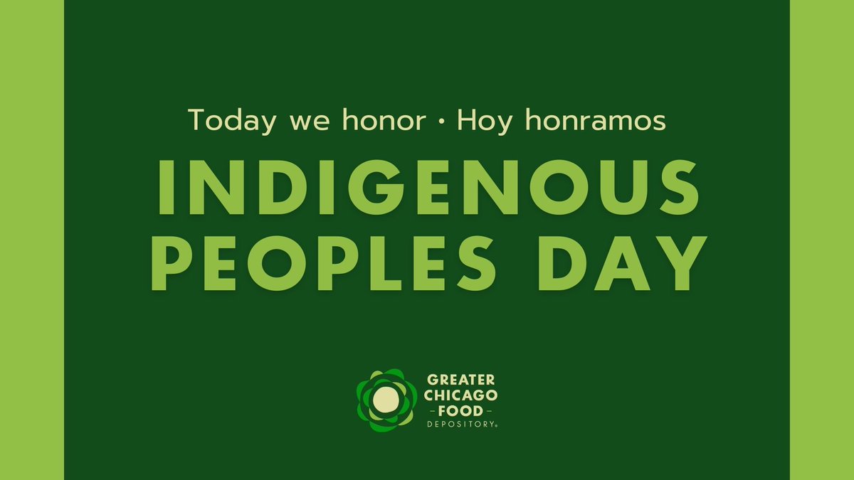 On this #IndigenousPeoplesDay we commemorate a community that exemplifies resilience, diversity &amp; culture. We are forever indebted to the Ojibwe, Odawa &amp; Potawatomi Nations.