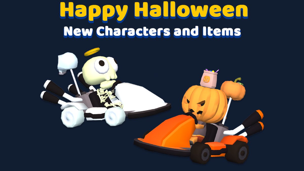 Tall Team on X: Smash Karts - Halloween update We've added a bunch of  ghoulish items for you to spook your SmashKarts friends, including: - 2 new  characters - 2 new kart