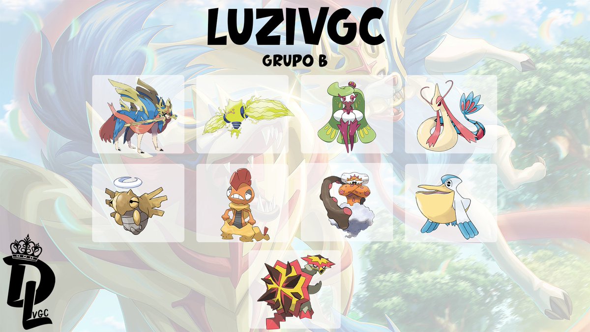 VGCdraftleague's tweet photo. El octavo participante es @LuziVGC!

Tras su participación en la anterior edición vuelve a ganar, se ve por ese Zacian, ese maldito Zacian... Suerte! https://t.co/CDLZIZCgdr