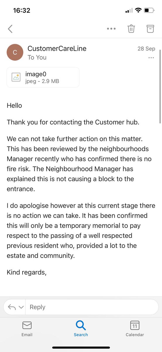 Lisa_SEND's tweet photo. On 28th September a resident raised this as a concern of a fire hazard BUT Peabody said it WAS NOT a fire hazard!! It’s blocking the only exit out of the block with candles lit #Peabody #HousingManager @helloPeabody @PeabodyLDN @LondonFire https://t.co/b6zDsPxoRx