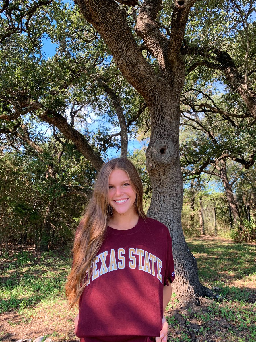 erb_lily's tweet photo. So excited to announce my commitment to play D1 soccer at Texas State University. Big thanks to everyone who has helped and supported me along the way! #EatEmUp @TXStateSoccer @StingATX04ECNL @FlxAtx https://t.co/3joTTMU9zi