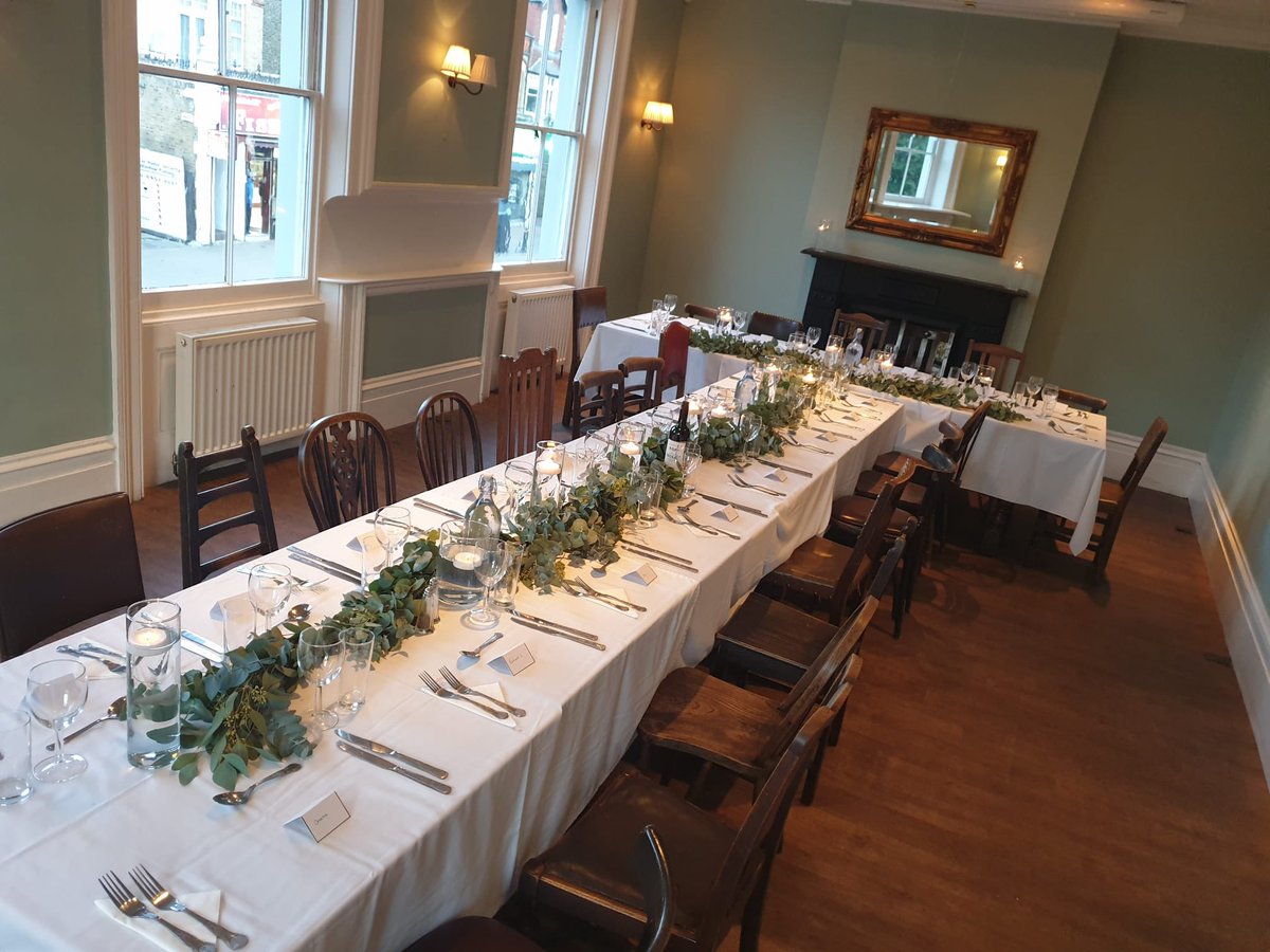 Lovely wedding look from a function this weekend! Our upstairs room is getting busy with bookings so book ahead to host your own celebrations with us 🌿🤍