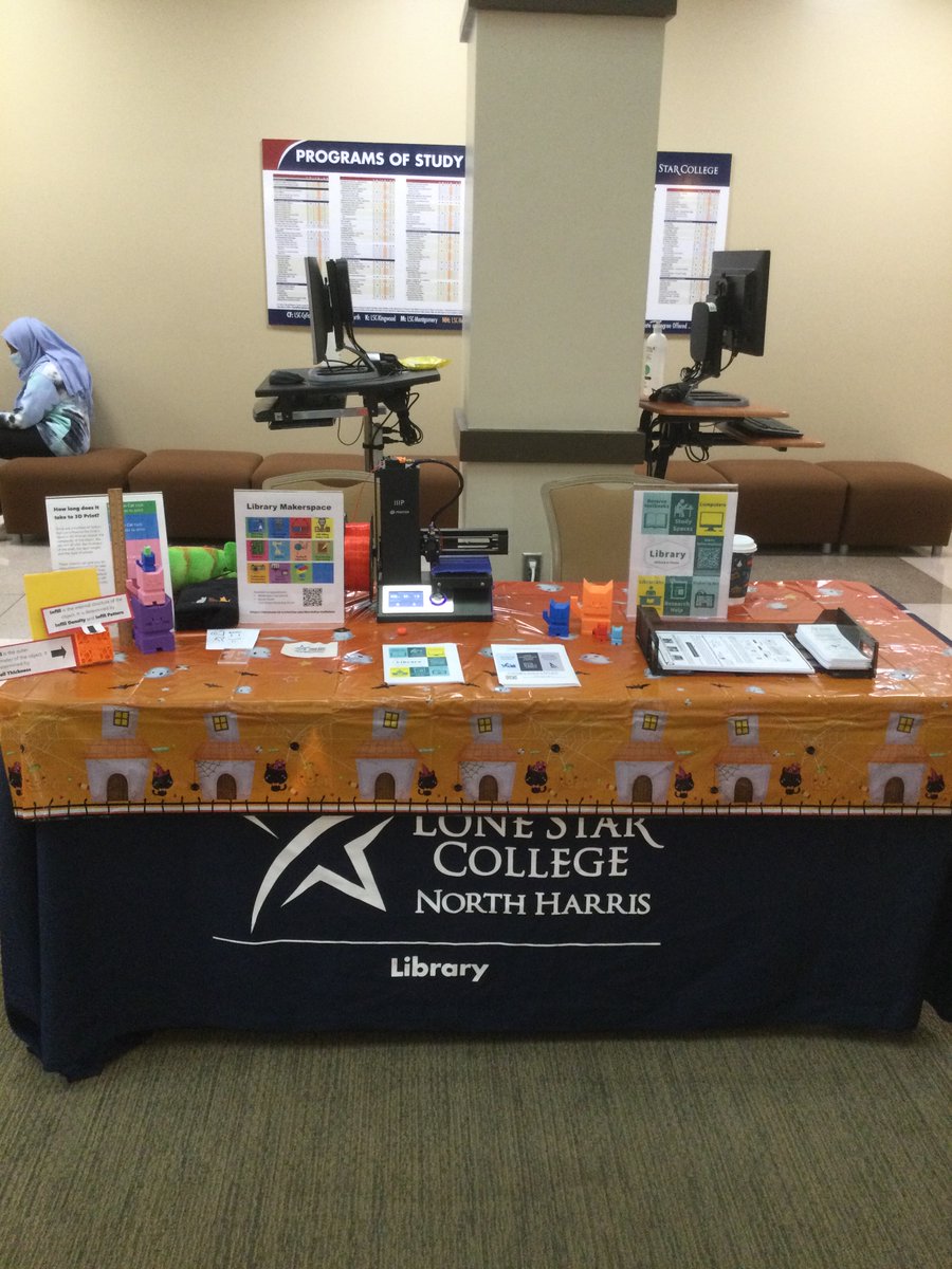 LSCNHLibrary's tweet photo. Join us and others in Student Services today to learn more about the awesome services available for students at LSC-North Harris and register today for Spring classes! https://t.co/LChj5OsRgf