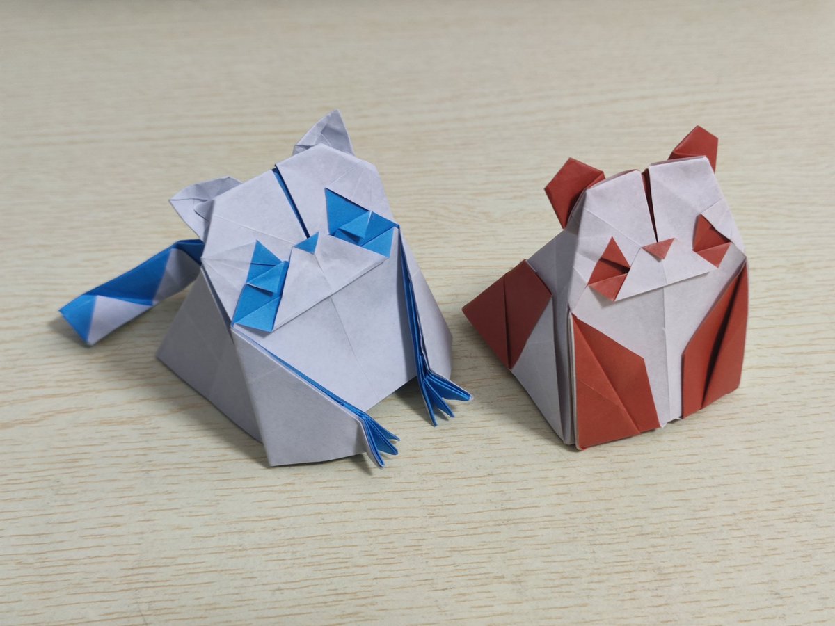 pyramid raccoon and panda