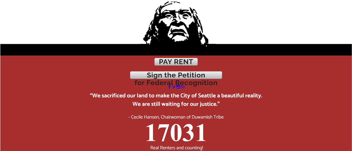 RRentDuwamish's tweet photo. Happy Indigenous Peoples' Day! Today is a great day to join the Real Rent movement--17,031 strong! https://t.co/eCzoOSsWQe 

#ThisLandHasaStory
#RealRentDuwamish
#IndigenousPeoplesDay2021 https://t.co/amAtkGvFqP