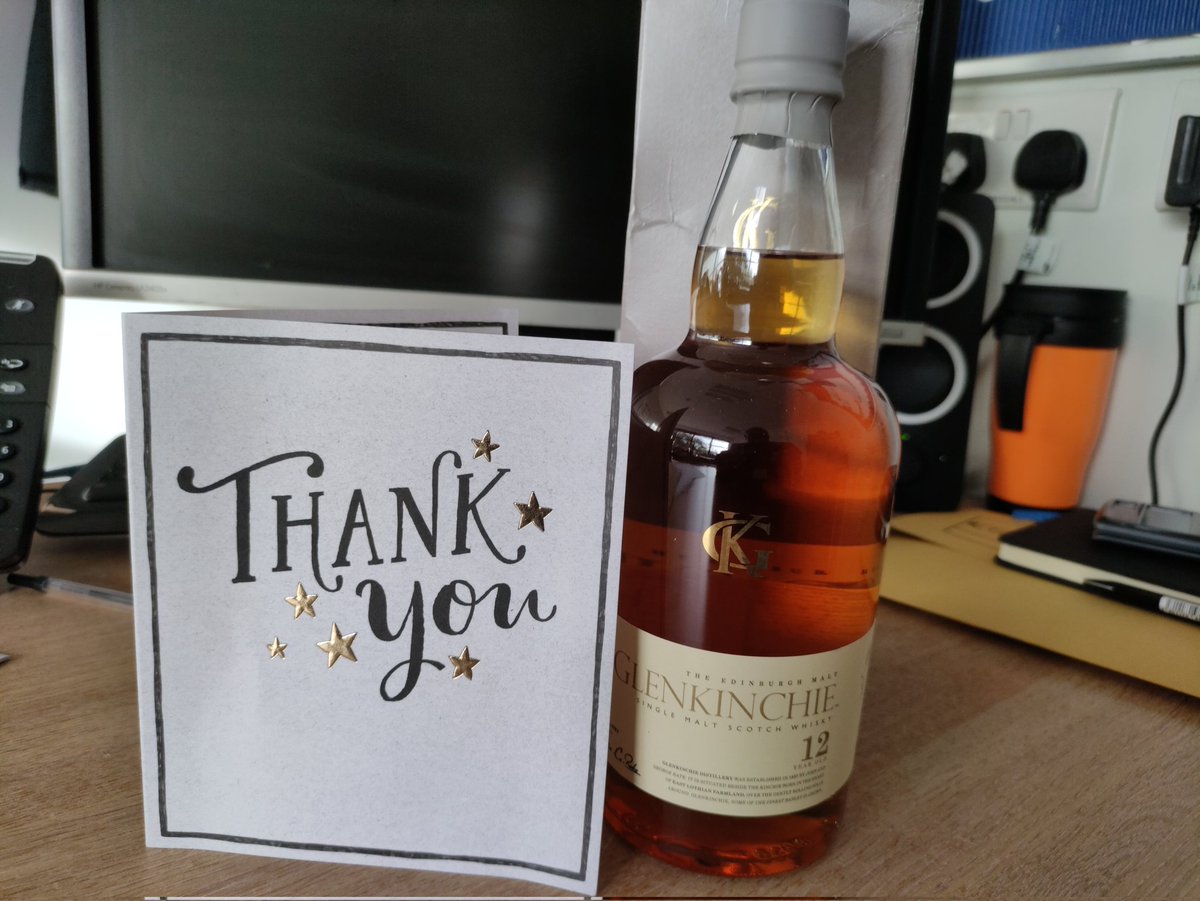 physicsbypatel's tweet photo. A lovely thank you from a colleague we helped from a distance with their Science curriculum. Thank you @keziah70 for the introduction. Thanks are expressed to us both. If Paul is on here, thank you. #nicebottle https://t.co/mV6B7aJq4i