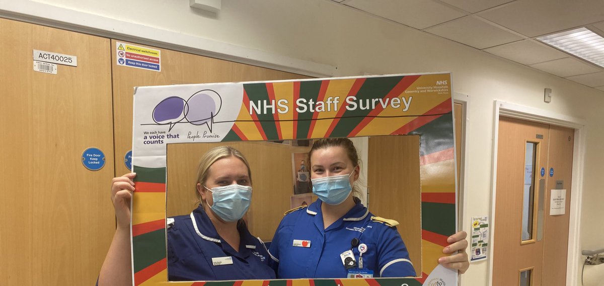 UHCW_neurosurg's tweet photo. More staff busy completing their surveys ... make your voice count! #nhsstaffsurvey2021 @ZandraSutherla1 @UHCW_HWB https://t.co/lD0MRoNhpt