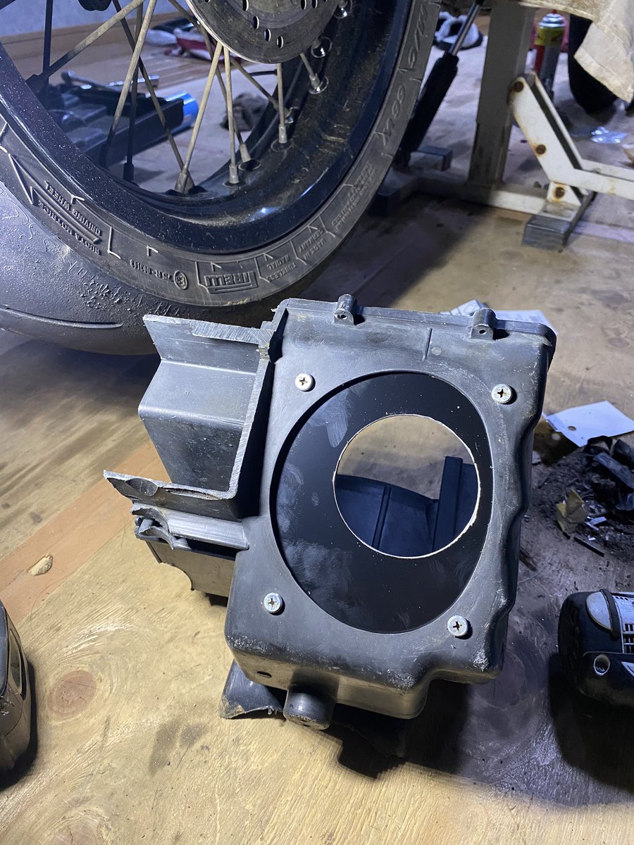 KDX_offroad's tweet photo. これがこうなってこう
#KDX125SR改200
#PWK35 https://t.co/c8hqRnzICe