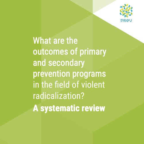CpnPrev's tweet photo. The pamphlets from our second systematic review are FINALLY available❗️Today, we are sharing the one dedicated to researchers. Stay tuned for those dedicated to practitioners and decision makers. #ViolentRadicalization. https://t.co/FB9IGY42Cj https://t.co/JkDnaIncSh