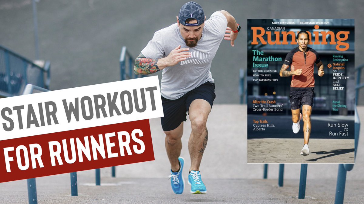 JKConditioning's tweet image. Plyometric Stair Workout for Runners (@CanadianRunning Magazine) youtu.be/swKfVF81dmY #plyometric #stairworkout #strengthtraining