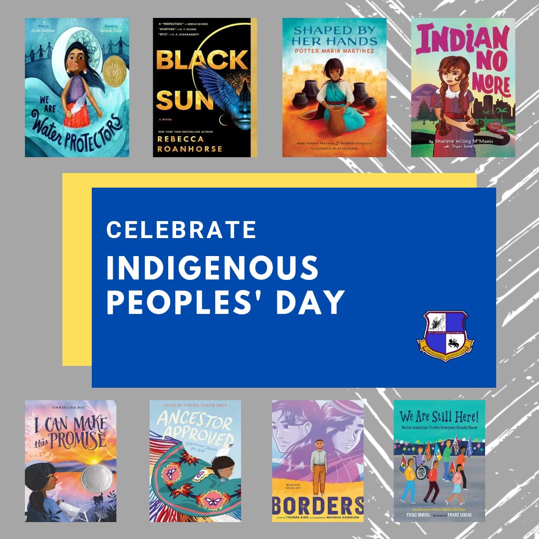 angfalkenberg's tweet photo. Indigenous Peoples' Day is a holiday that celebrates &amp; honors Native American peoples, their histories &amp; cultures. Celebrate &amp; learn more about their traditions, resilience, &amp; cultures through these titles &amp; more on our reading platforms. #DCPSHasLibrarians #DCPSReads #CHECReads https://t.co/aSzudl6idq