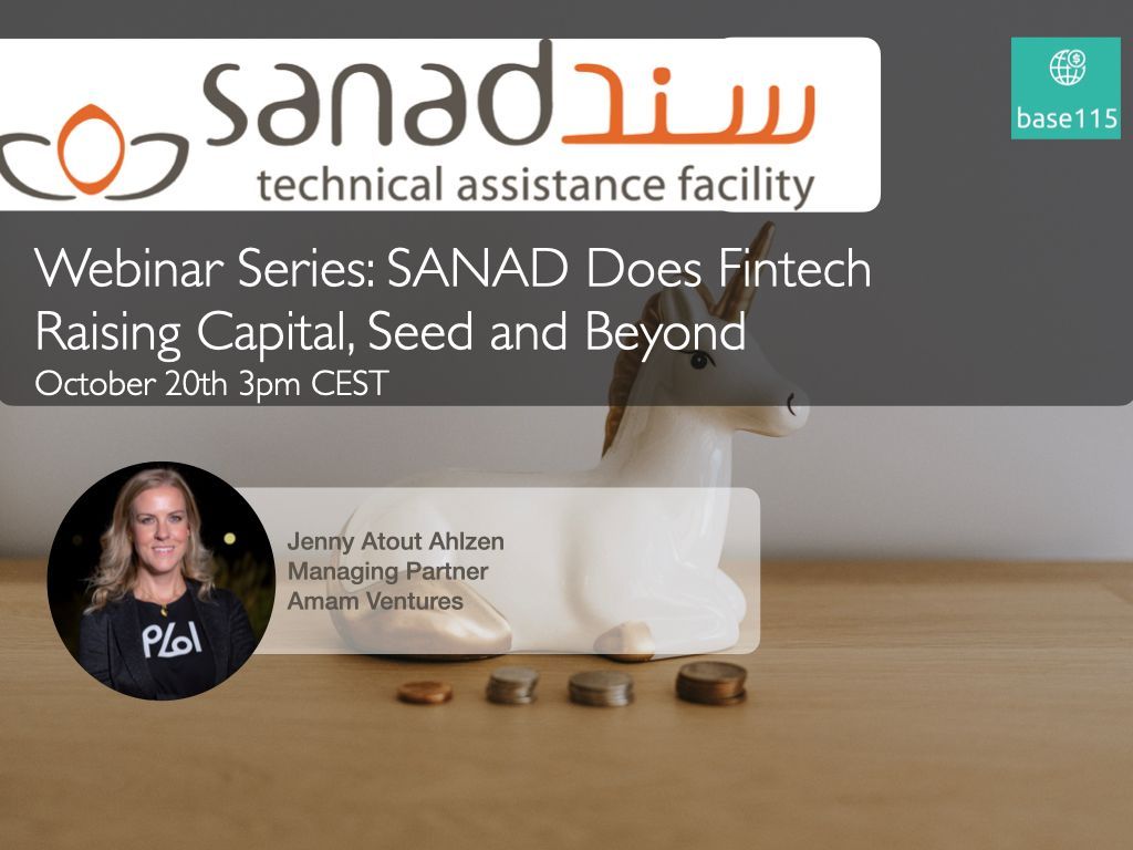 aaronHSL's tweet photo. On Wed 20th October I'll be attending #SANADdoesFintech webinar discussing Raising Capital, Seed and Beyond.  Excited to see @jennyahlzen of Amam Ventures add her unique perspective.

https://t.co/Cx5dTPV4dM https://t.co/Df3pcO26mH