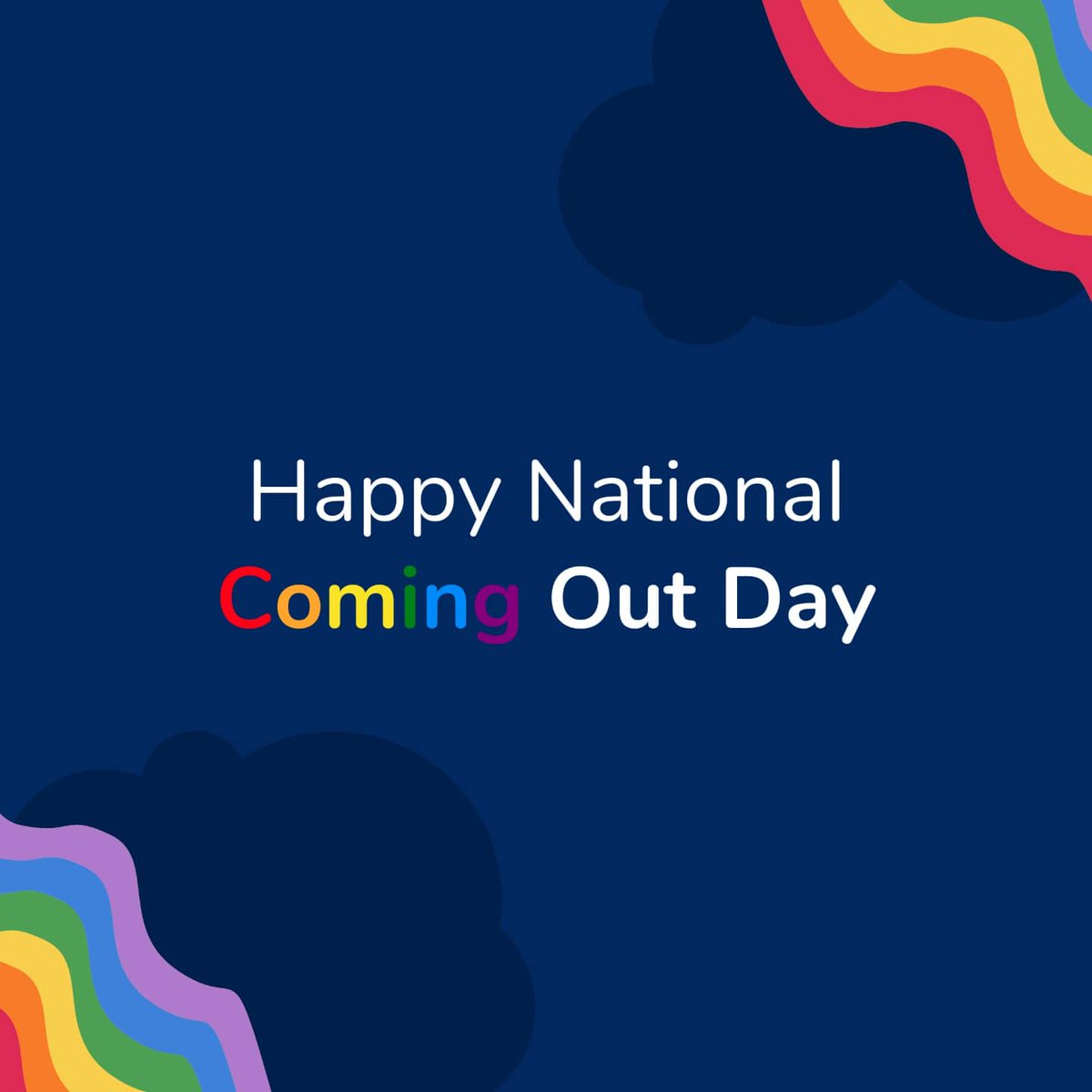 UWHealthyU's tweet photo. Happy #NationalComingOutDay 🏳️‍🌈 https://t.co/k3eLrTU615