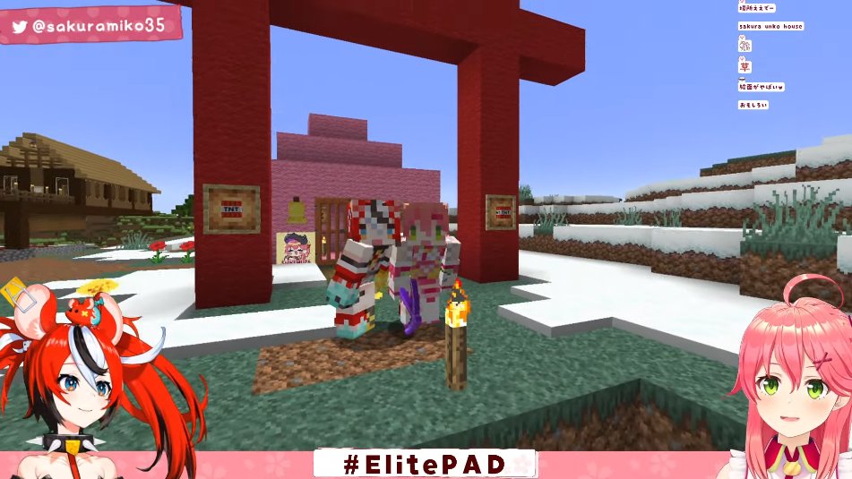 NoPotion_K's tweet photo. Thank you very much, Mikochi~ Bae~
It was a very fun collab, I laughed so much!
It would be very nice if you two would play together again, either in JP or EN server! ❤️🌸🐁❤️
#ElitePAD #みこなま #enterbaelz https://t.co/MIVSynsugG