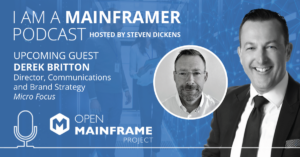Check out what <a href="/DerekBrittonUK/">Derek Britton</a> had to say when he sat down with <a href="/OpenMFProject/">OpenMainframeProject</a>' <a href="/StevenDickens3/">Steven Dickens</a> to talk about #Modernization #COBOL and #Mainframes. Read more:  #OpenMainframeSummit  bit.ly/3Awj3XS #TeamMicroFocus