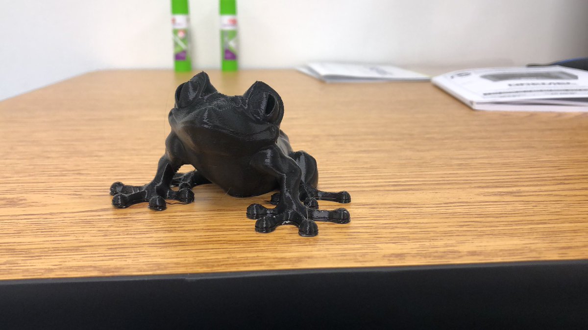 Cradock Middle School (@cradockms) on Twitter photo Hopping into this Monday morning by testing out the legs of our new 3D printer! Do you know what this is? <a href="/drdamoncary/">Damon E. Cary, Ed.D.</a> <a href="/CradockMS/">Cradock Middle School</a> <a href="/PortsVASchools/">Portsmouth Schools</a> #makerspace #MondayFunday Hopping into this Monday morning by testing out the legs of our new 3D printer! Do you know what this is? <a href="/drdamoncary/">Damon E. Cary, Ed.D.</a> <a href="/CradockMS/">Cradock Middle School</a> <a href="/PortsVASchools/">Portsmouth Schools</a> #makerspace #MondayFunday
