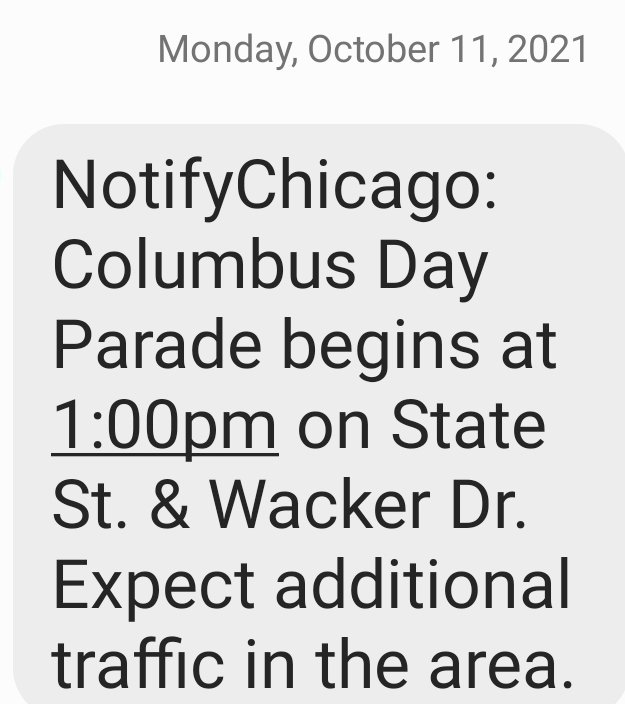 312Gina's tweet photo. @ABC7Chicago Wait, Lightfoot removes the Columbus statues, but still hosts a Columbus parade? ๐ #lifeinChicago https://t.co/Y3LEpUPpWR