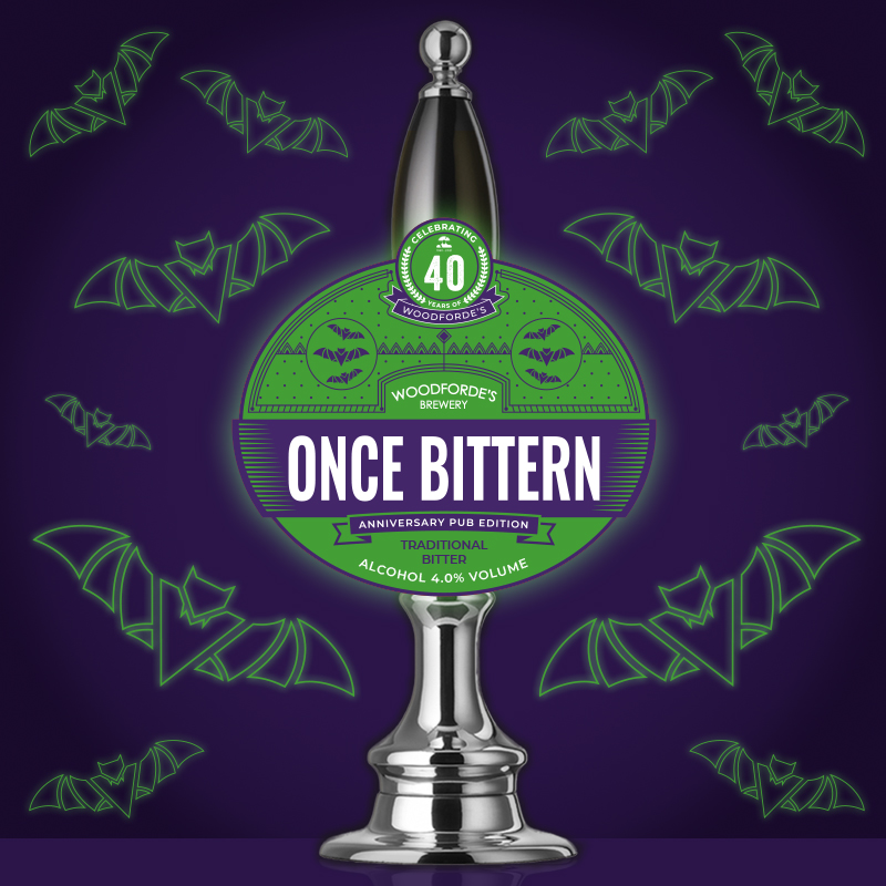 A spook-tacular ale has risen once again this October… Once Bittern is back! 🧛🦇 This 4% #bitter with rich spice & citrus aromas is certain to get us all in the Halloween spirit, available now in all participating pubs! woodfordes.com/anniversarybee…