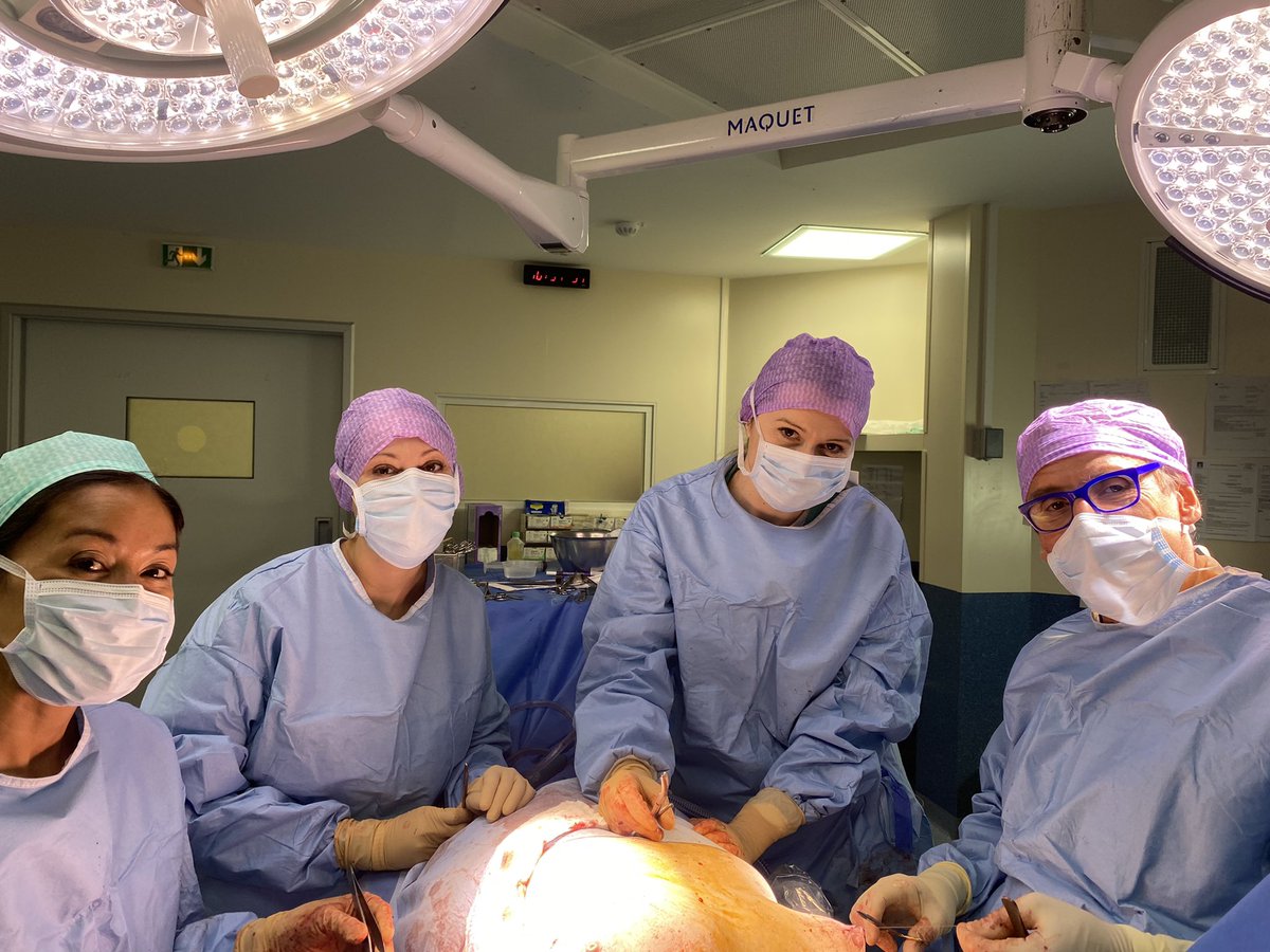 LGutnik's tweet photo. Amazing experience learning #Oncoplastics with @KrishnaClough @IDSein_Paris. Team pictured from France, Italy, New Zealand, Canada, Mexico #breastcancer #GlobalSurgery https://t.co/Jjej8Urpem
