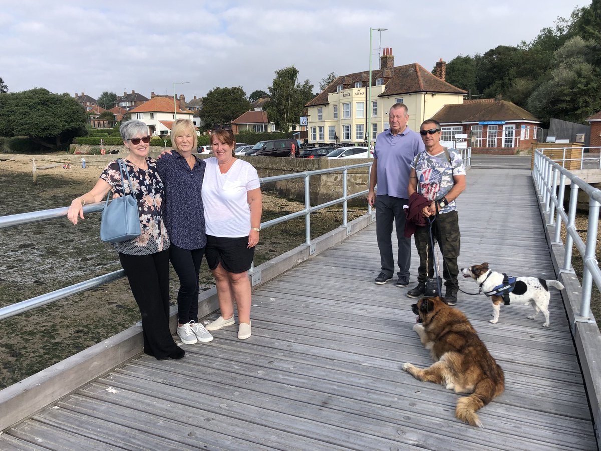 ShotleyPier's tweet photo. #Sundaystrolling is now available at #Shotley pier, have a stroll, see the sponsored planks and enjoy the views @PrivateEyeNews update https://t.co/eB1qxs1ZZk