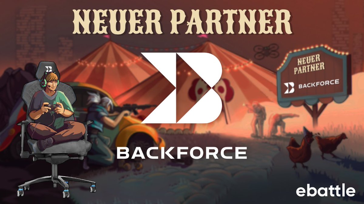 ebattleGG's tweet image. #Backforce 🤝 #ebattleCircus2021

@Backforce_gg stellt euch für die LAN-Events ab November professionelle Gaming Stühle zur Verfügung.
Euch erwartet perfekter Komfort während eurer Matches!

🌐 backforce.gg

Anmelden oder Tickets sichern unter:
ebattle.gg/ebattle-circus…