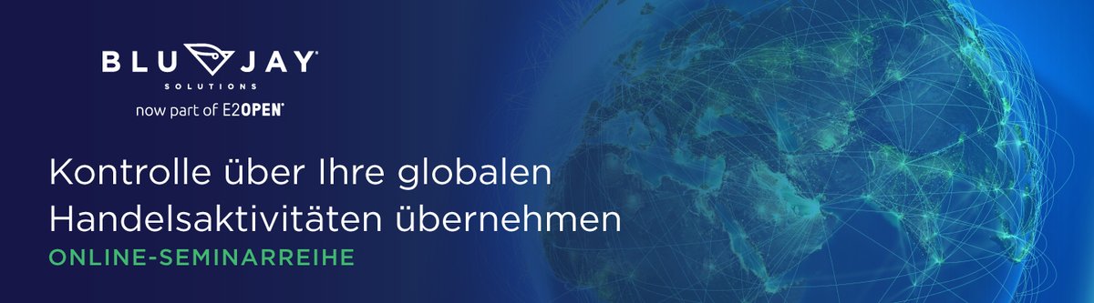 Join our "Online Seminar Series: Taking Control of Your Global Trade Activities" webinar on 12 October to avoid supply chain disruptions and bring your global trade and customs processes up to date: ow.ly/2HvT50GfquZ