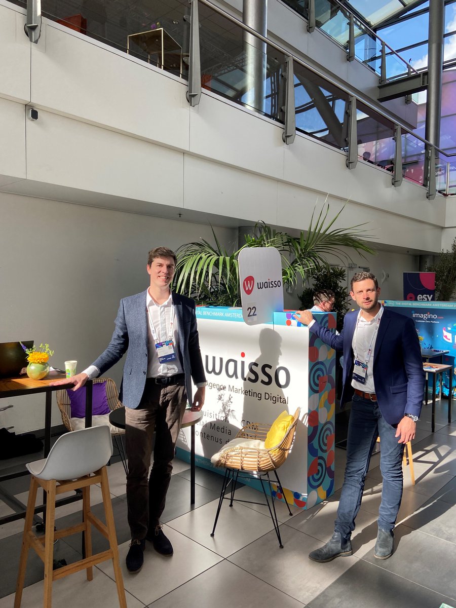 Notre équipe est arrivée ce matin à Amsterdam #BenchEBG RDV demain à 9h55 pour la conférence de notre responsable pôle #Data sur le sujet : "Maximiser la valorisation du capital data tout en respectant la réglementation"