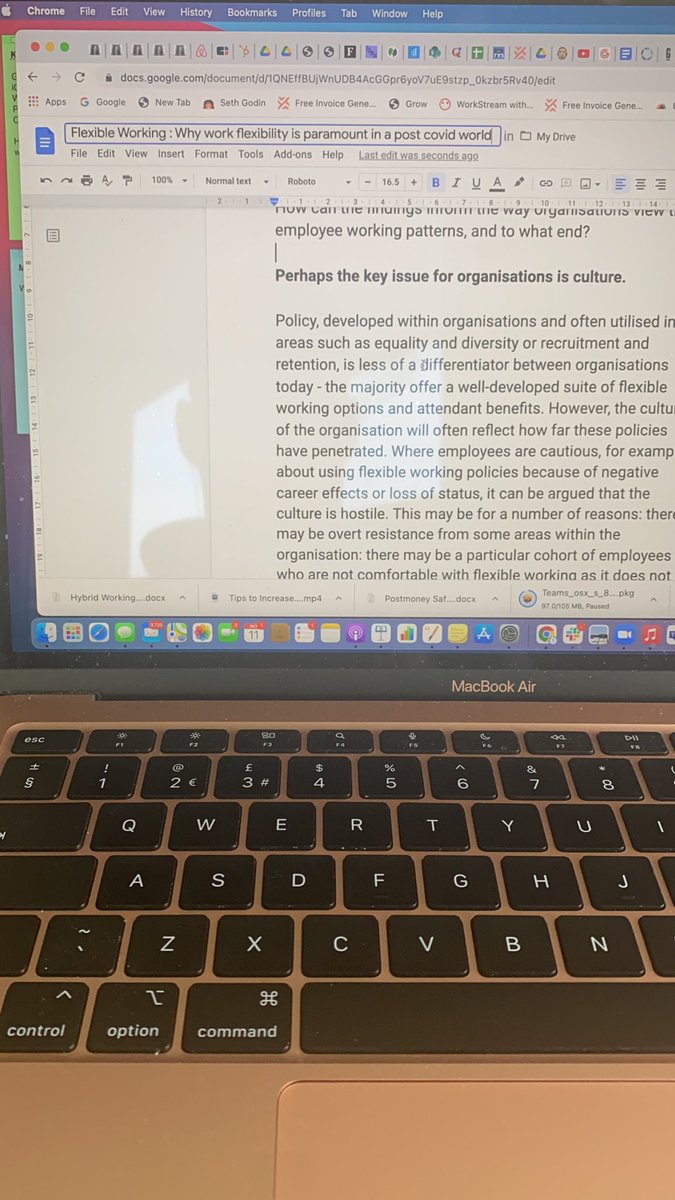 JasonAllanScott's tweet photo. Writing my first book on #TheFutureOfWork for @bookboon
this one focusing on Flexible working and why it’s so important to a post-COVID world!
While listening to @ThePropCast and @Caleb_Parker on #WorkBold Podcast
There is just so much to learn … #flexibleworking https://t.co/nAtlm8iBdb
