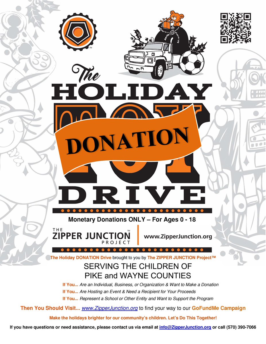 The Holiday Donation Drive is underway!