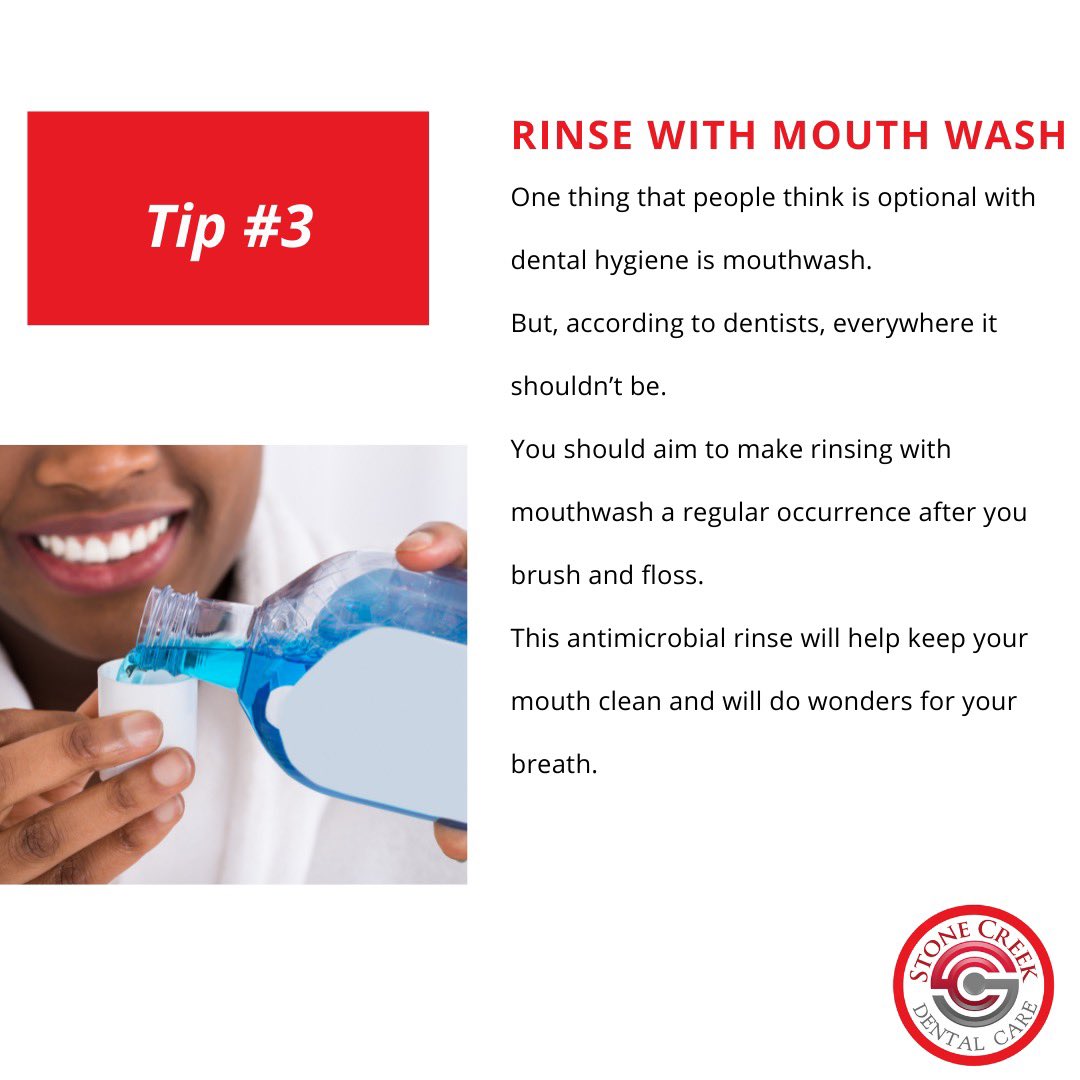 stonecrk_dental's tweet photo. 🦷Check out these Clean Teeth Tips🦷

We share these with you in honor of #NationalDentalHygieneMonth https://t.co/ZJzGZ8TntK