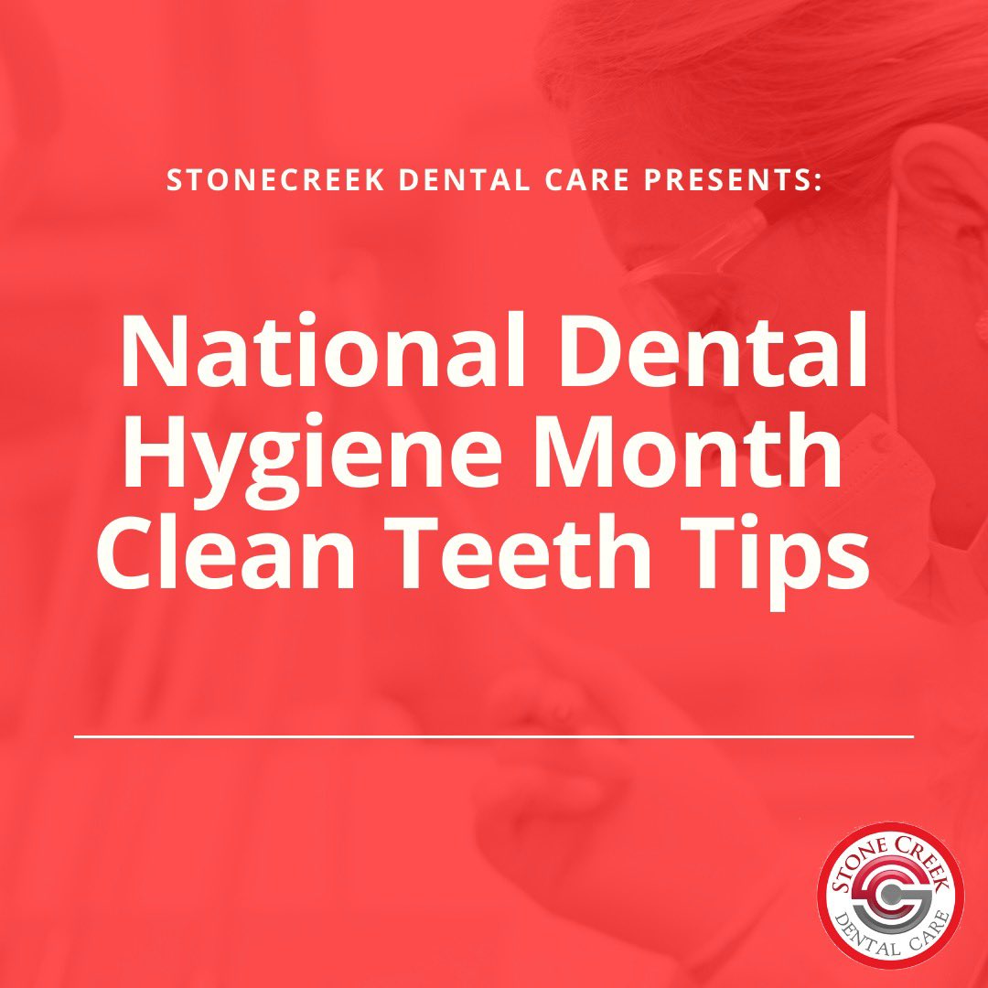 stonecrk_dental's tweet photo. 🦷Check out these Clean Teeth Tips🦷

We share these with you in honor of #NationalDentalHygieneMonth https://t.co/ZJzGZ8TntK