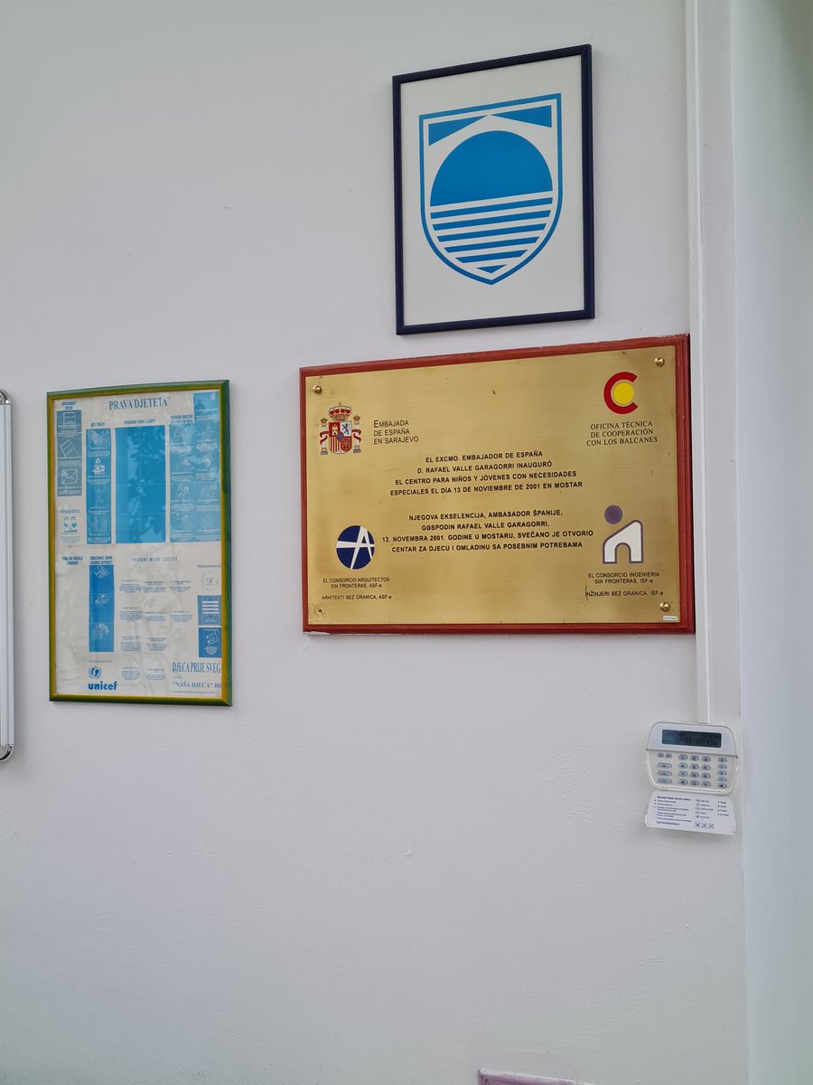 spaininbih's tweet photo. En el centro de los Rosales de #Mostar que este año cumple 20 años educando a niñ@s y chic@s con necesidades especiales @AECID_es @CooperacionESP @MAECgob #BIH #bulidingbridges https://t.co/xG6SImsaTd