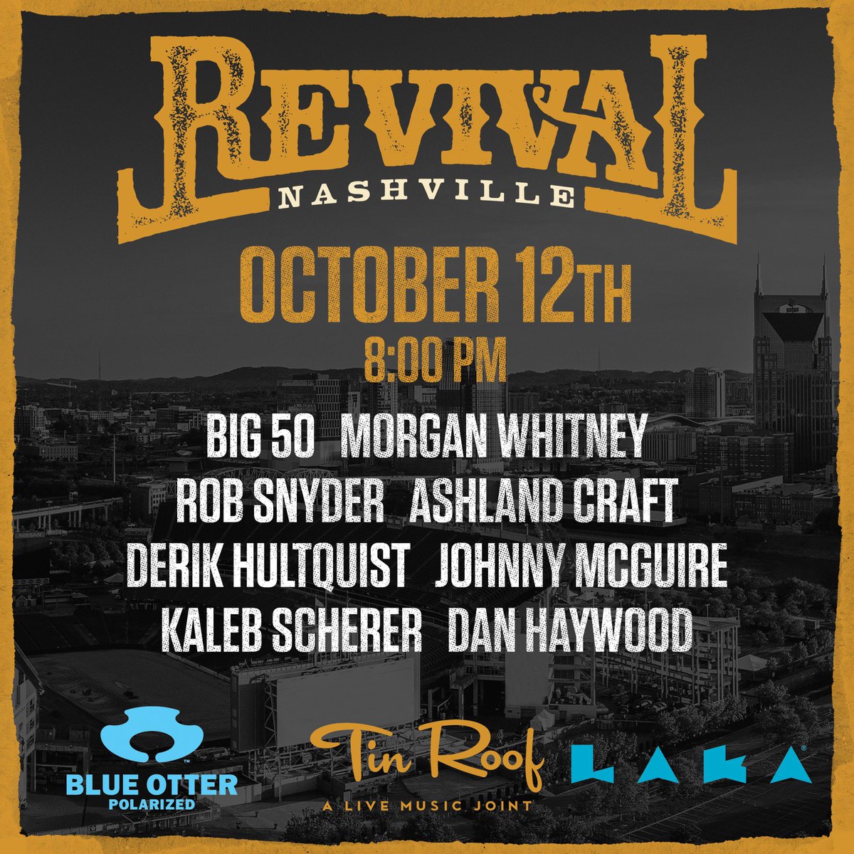 Tuesday at <a href="/TinRoofNash/">Tin Roof Nashville</a>