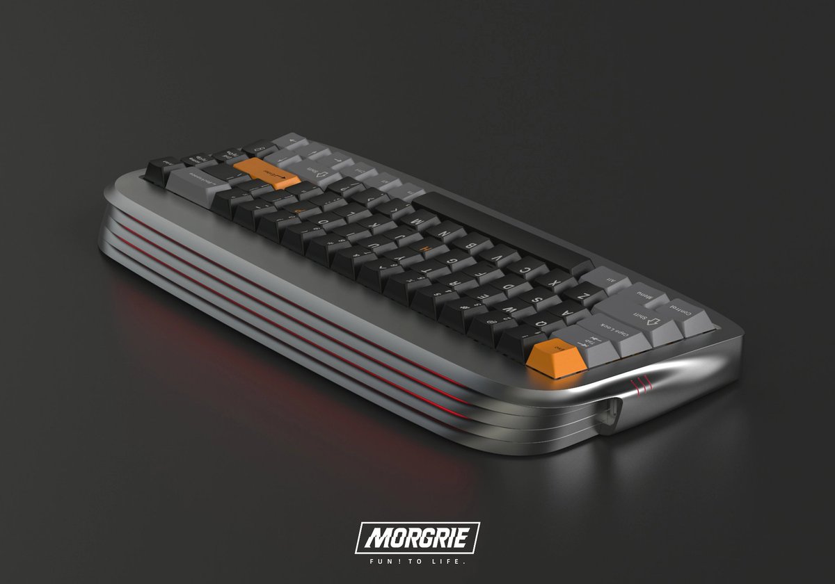 Samurai Soul #Wireless 2.4g #MorgRie  #mechanicalkeyboard #discord  EefmbcRJYX #keycaps #RGB LEDs #65layout #Hotswap PCB