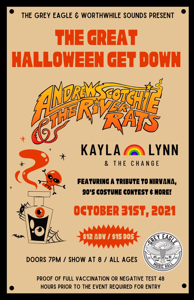 Just announced! 
10/31 at <a href="/GreyEagleMusic/">The Grey Eagle</a>!