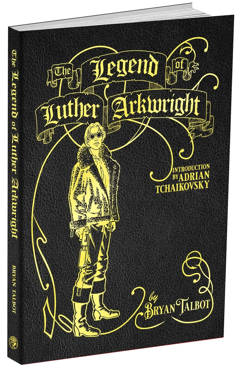 The Legend of Luther Arkwright is now complete!
After two years' solid work, Bryan has finally finished drawing the entirety of the first Luther Arkwright story for twenty years. At 234 black and white story pages, with an introduction by