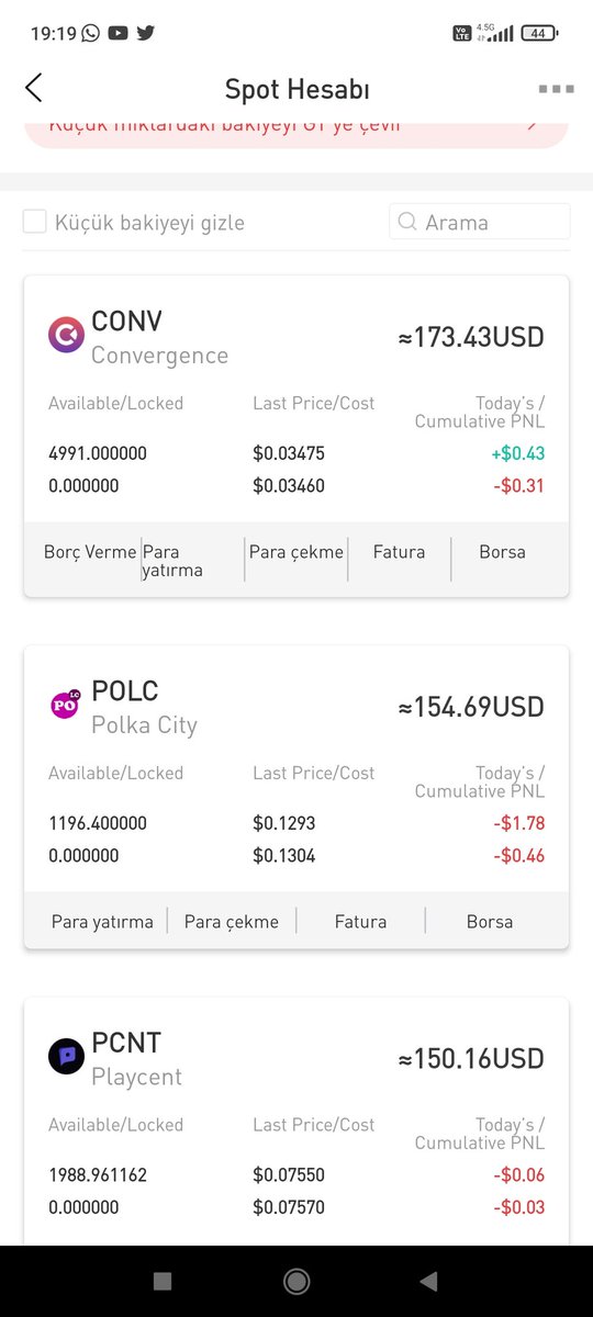 CryptoNeoo's tweet photo. #Convergence #conv 0.035 $ maliyet ile aldım.
#Polkacity #Polc 0.13 $ maliyet ile aldım.
#Playcent #Pcnt 0.076 $ maliyet ile aldım.
Hepsine flood yapıp bilgi vereceğim.
Toplam bakiyemin %2 si ile aldım.
% 78 nakitteyim ✅. Lütfen çok düşük miktarlarla alım yapın. Ytd
#Rare #SHIB https://t.co/JBI9BLIoAQ