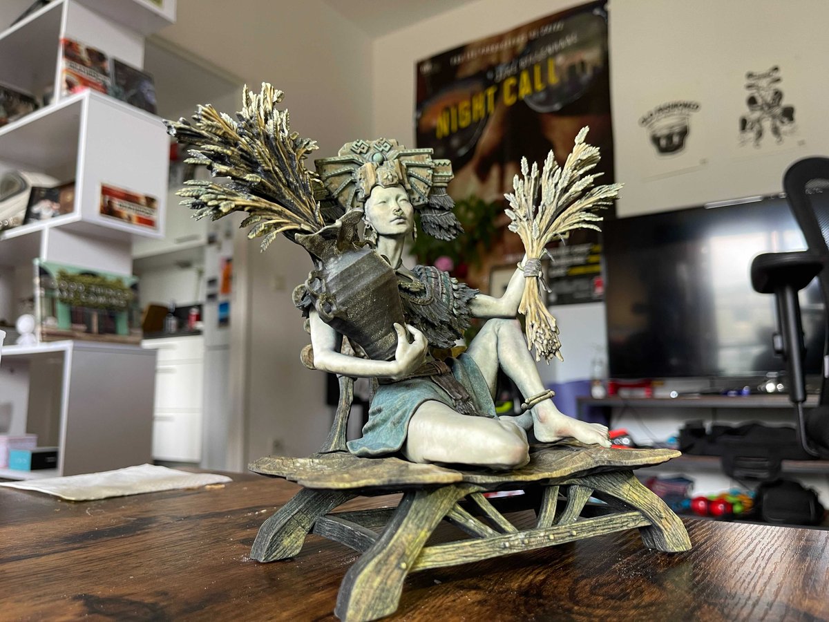 A couple of days ago I was able to hold in my own hand <a href="/MimakiUSA/">Mimaki USA, Inc.</a>'s #3Dprint of <a href="/RomVdbsculpture/">Romain Van den Bogaert</a>: Natuf, the Gatherer project substance3d.adobe.com/magazine/first…

#madewithsubstance #madewithmedium #AdobeMedium #medium #SubstancePainter <a href="/Substance3D/">Adobe Substance 3D</a> #VR #3D #3DPrinting <a href="/oculus/">Oculus 👉 Meta Quest</a> #sculpting