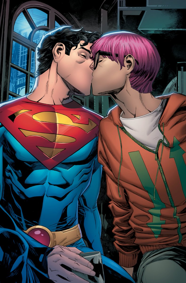 "Superman's symbol has always stood for hope, for truth and for justice. Today, that symbol represents something more."—<a href="/TomTaylorMade/">Tom Taylor</a>

Earth’s new Superman comes out as bisexual in SUPERMAN: SON OF KAL-EL #5, on sale November 9. Details: bit.ly/30hOb12