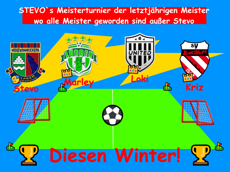 SVBuchheim1948's tweet photo. 🔴⚪️NEWS🔴⚪️
Im Winter haben wir einen echten #Knaller für euch! Die Jungs @DieNieGewinnKi1, @Loki4641, @GWLuebben und Wir spielen ein absolutes #Premiumprodukt an Pokal aus! Lasst die💩beginnen! #onlineliga https://t.co/PiBX3SsnAc