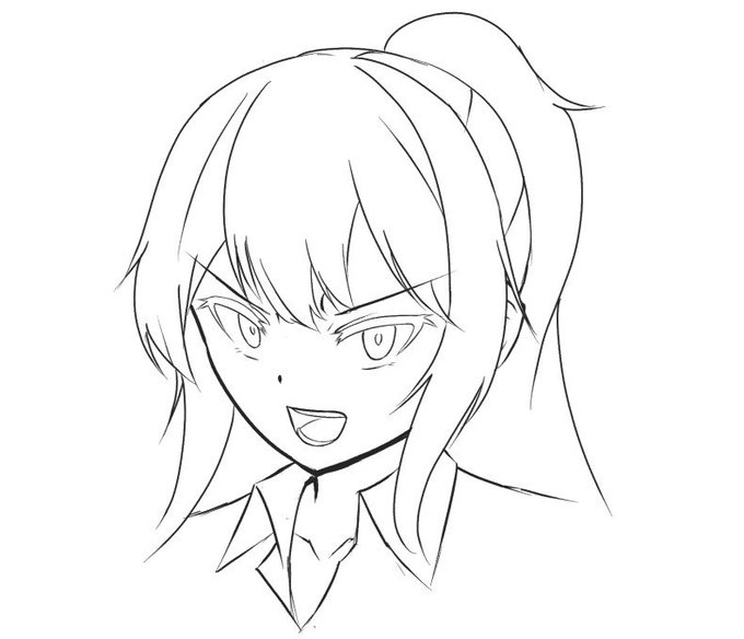 表情練習してた 